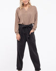 The Dana Long Sleeve Button Top