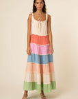 The Laurel Woven Maxi Dress by FRNCH