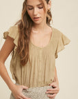 The Amani Polka Dot Blouse