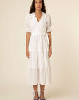 The Linsay Surplice Maxi Dress by FRNCH