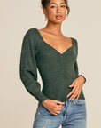 The Lorna Ruched Sweater