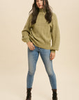 The Darya Mock Neck Sweater
