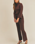 The Cinda Rib Knit Pant