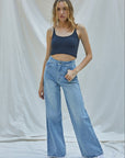 The Trish Wide Leg Jeans