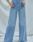 The Trish Wide Leg Jeans