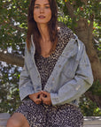 The Jenessa Distressed Denim Jacket