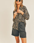 The Nina Satin Print Top