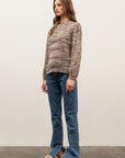 The Elsa Loose Knit Wool Blend Sweater