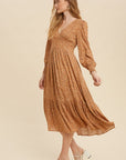 The Gracie Floral Midi Dress