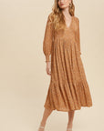 The Gracie Floral Midi Dress
