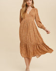 The Gracie Floral Midi Dress
