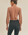 The Laney Twist Front Top