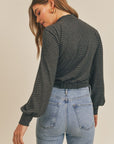 The Laney Twist Front Top