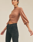 The Laney Twist Front Top
