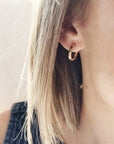 The XS Hinge Hoops by May Martin