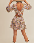 The Clara Floral Mini Dress