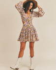 The Clara Floral Mini Dress