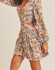 The Clara Floral Mini Dress