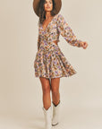 The Clara Floral Mini Dress