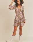 The Clara Floral Mini Dress