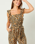 The Jenni Ruffle Floral Jumpsuit