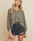 The Magnolia Paisley Blouse