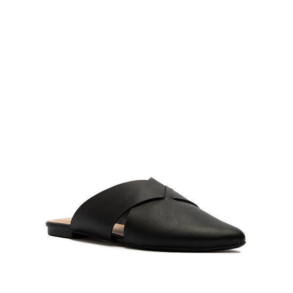 The Maeve Crisscross Flat Mule