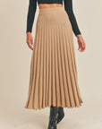 The Krissy Pleated Maxi Skirt