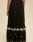 The Kaya Tiered Maxi Skirt