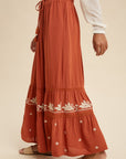 The Kaya Tiered Maxi Skirt