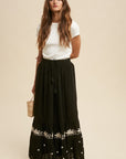 The Kaya Tiered Maxi Skirt