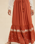 The Kaya Tiered Maxi Skirt