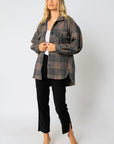 The Reane Oversized Plaid Jacket