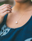 The Moonstone Teardrop Necklace