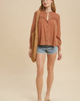 The Misha Pintuck Blouse
