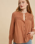The Misha Pintuck Blouse