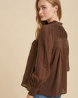 The Misha Pintuck Blouse