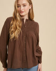 The Misha Pintuck Blouse
