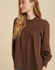 The Misha Pintuck Blouse