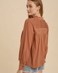 The Misha Pintuck Blouse