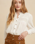 The Misha Pintuck Blouse