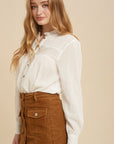 The Misha Pintuck Blouse