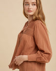 The Misha Pintuck Blouse