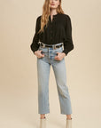 The Misha Pintuck Blouse