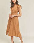 The Isabel Button Front Dress