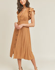 The Isabel Button Front Dress