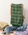 The Retro Checkered Beach Towel