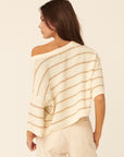 The Kelsee Striped Loose Sweater