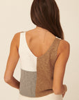 The Fraisha Colorblock Sweater Tank