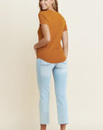 The Kelli Ribbed Tee